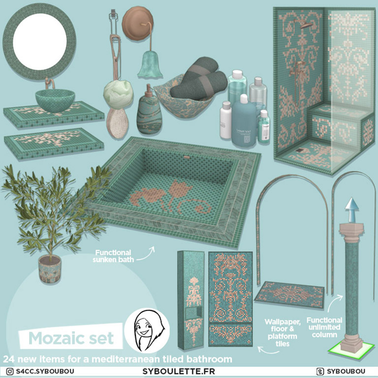 Mozaic bathroom set (2022) logo