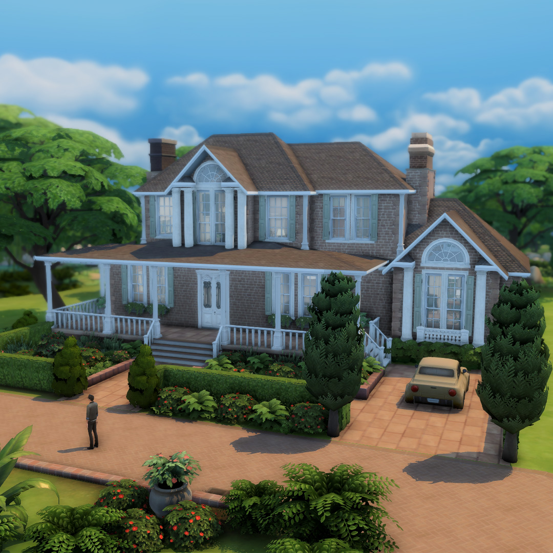 Bowed Living - The Sims 4 Build / Buy - CurseForge