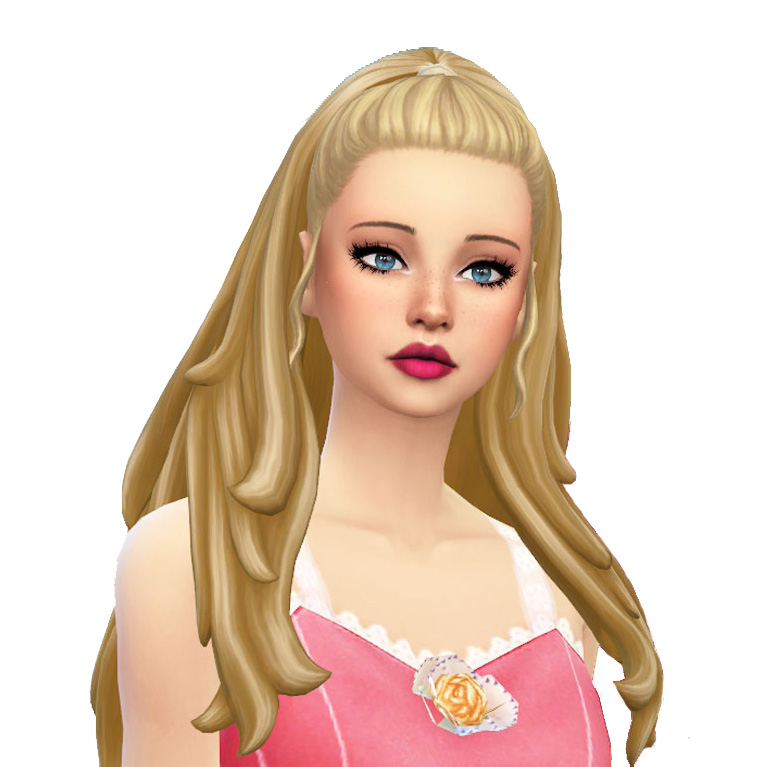 Glenna Hairstyle - Files - The Sims 4 Create a Sim - CurseForge