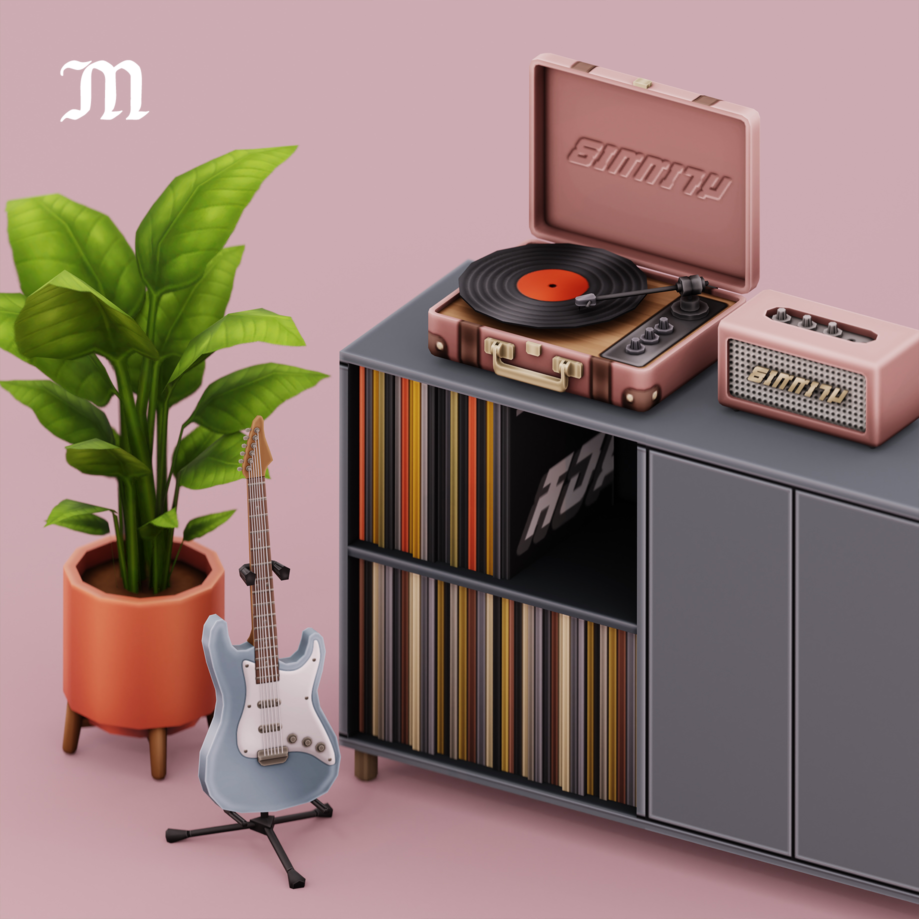 Simmify Music Nook - 6 items project avatar