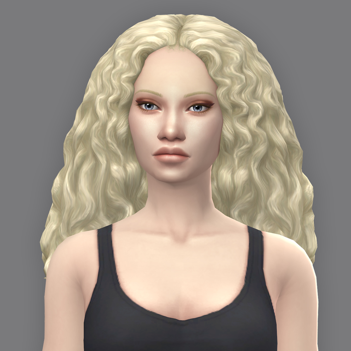 Qicc Ayla Tucked Back Hair The Sims 4 Create A Sim Curseforge 3025