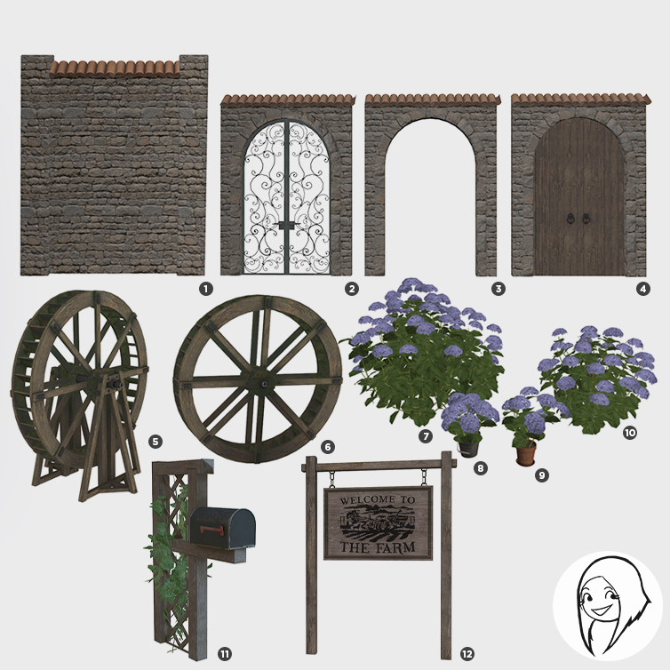 A la ferme part8: Entrance (2021) logo