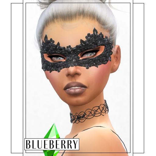 Blueberry - Showtime Mask - Create a Sim - The Sims 4 - CurseForge