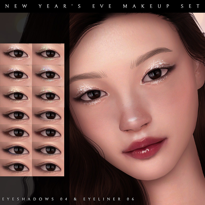 Download - New Year's Eve Makeup Set - Create a Sim - The Sims 4 ...