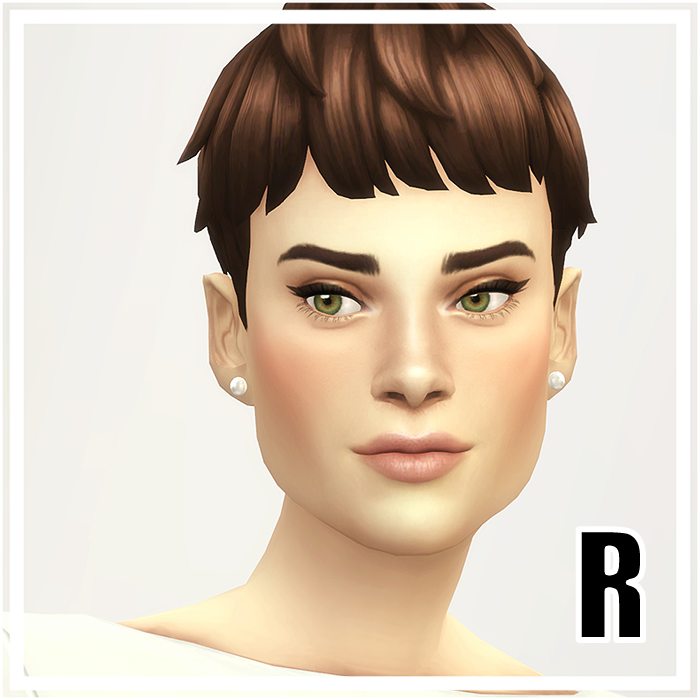 Messy Cut Edit Hair Set Create a Sim The Sims 4