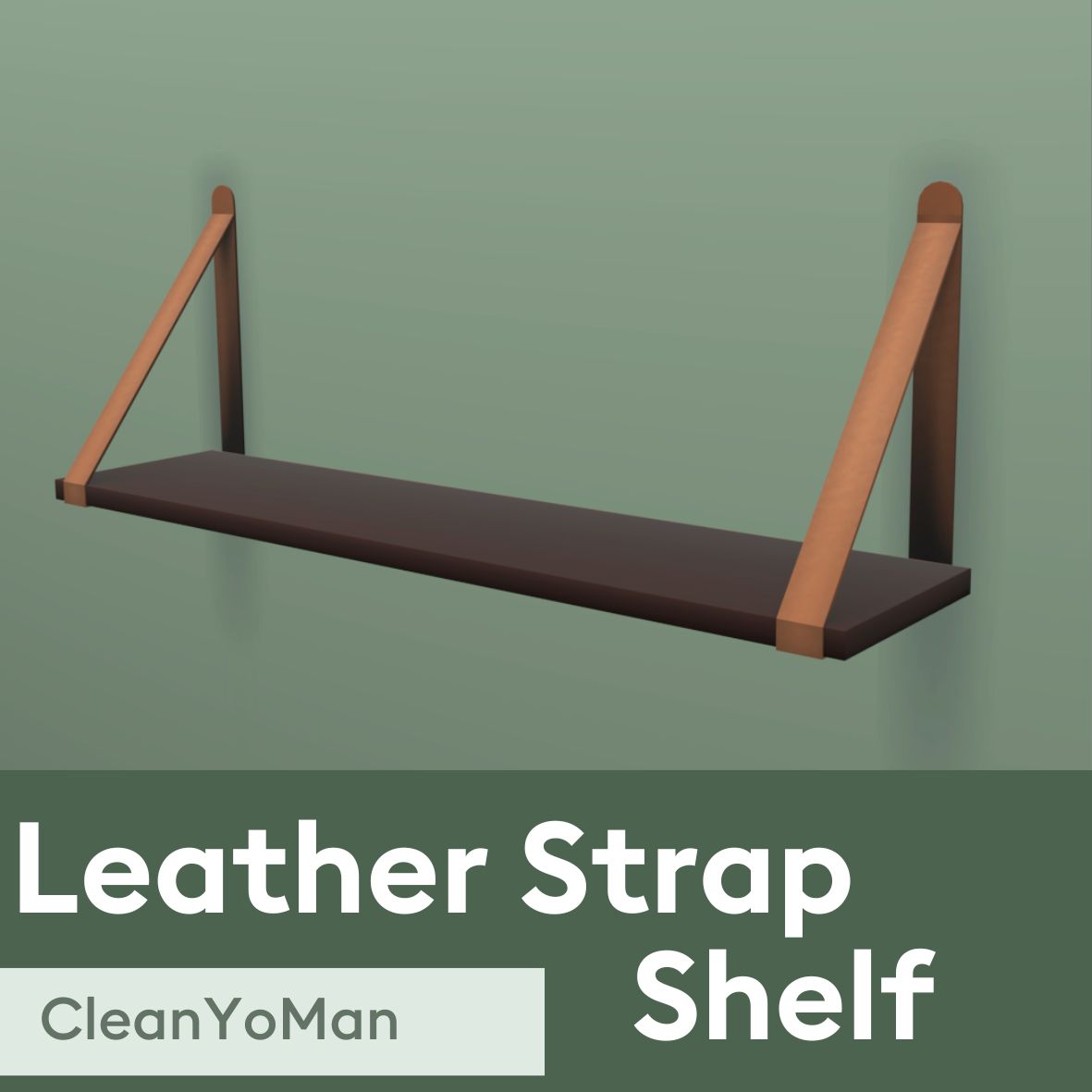 Leather Strap shelf The Sims 4 Build / Buy