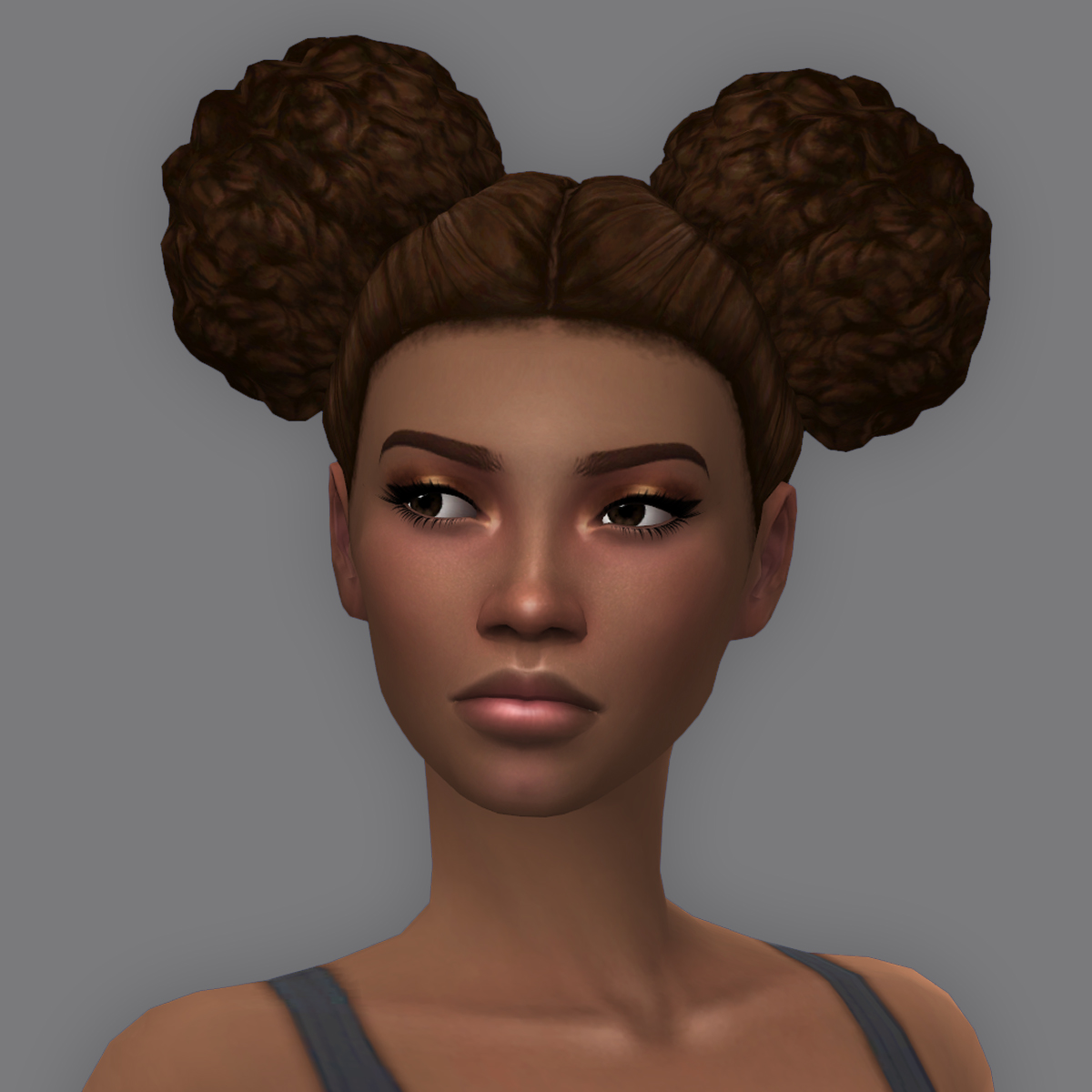 QICC - Naseera Hair - Files - The Sims 4 Create a Sim - CurseForge
