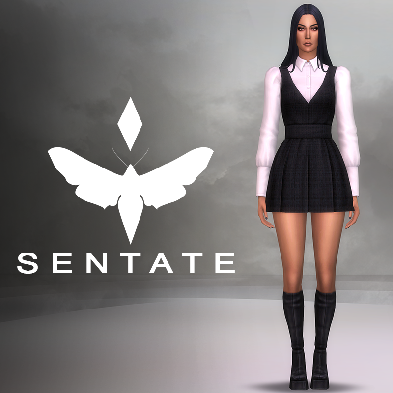 Alessandra Mini Dress The Sims 4 Create a Sim CurseForge