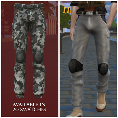 Tactical Pants - The Sims 4 Create a Sim - CurseForge