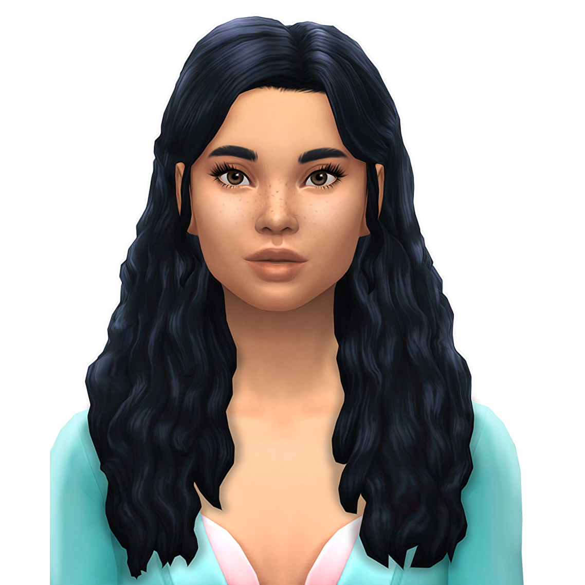 Nalani Hair - The Sims 4 Create a Sim - CurseForge