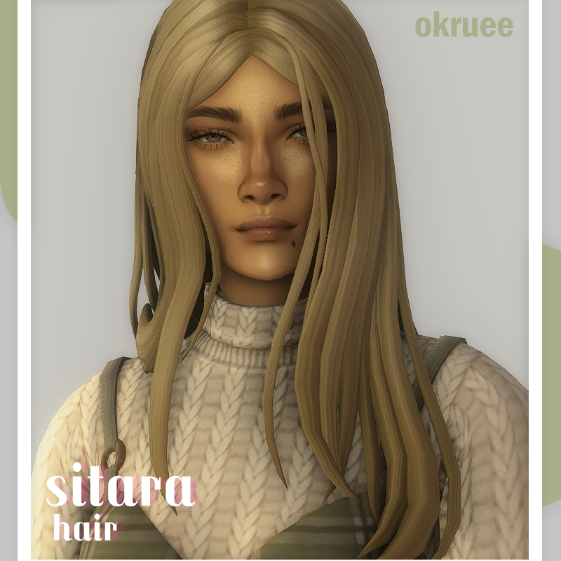 Files Sitara Hair Okruee Create A Sim The Sims 4 Curseforge 9594