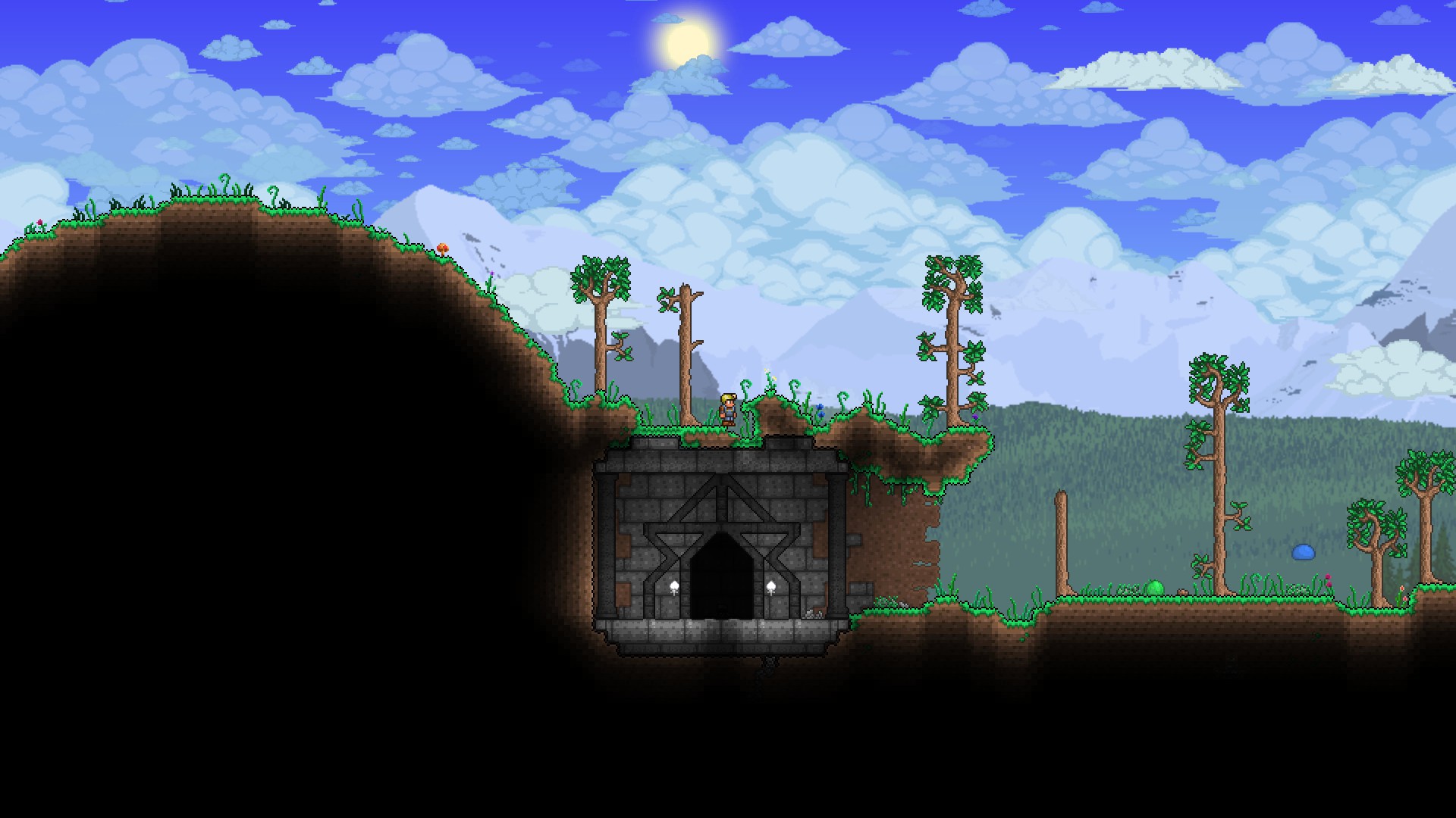 minecraft dwarven city entrance