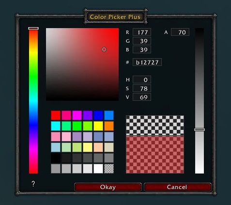 ColorPickerPlus - World of Warcraft Addons - CurseForge