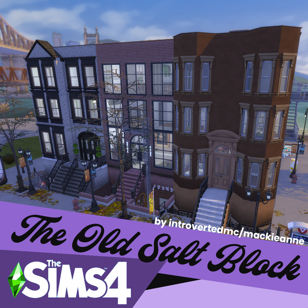 The Old Salt Block The Sims 4 Rooms / Lots