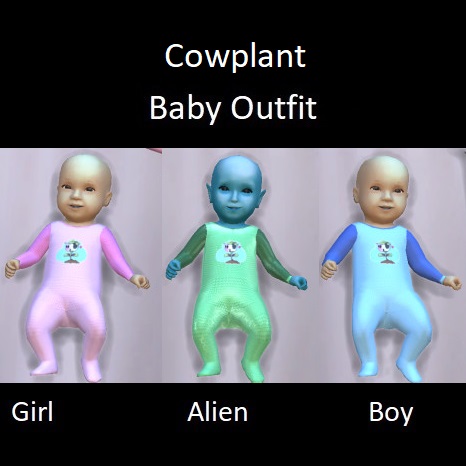 Download Cowplant baby outfit - The Sims 4 Mods - CurseForge