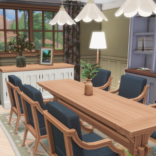 Country Dining Room - The Sims 4 Rooms / Lots - CurseForge