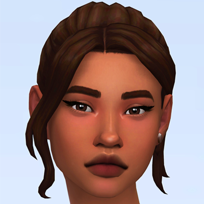 Sylvie Hair - The Sims 4 Create a Sim - CurseForge