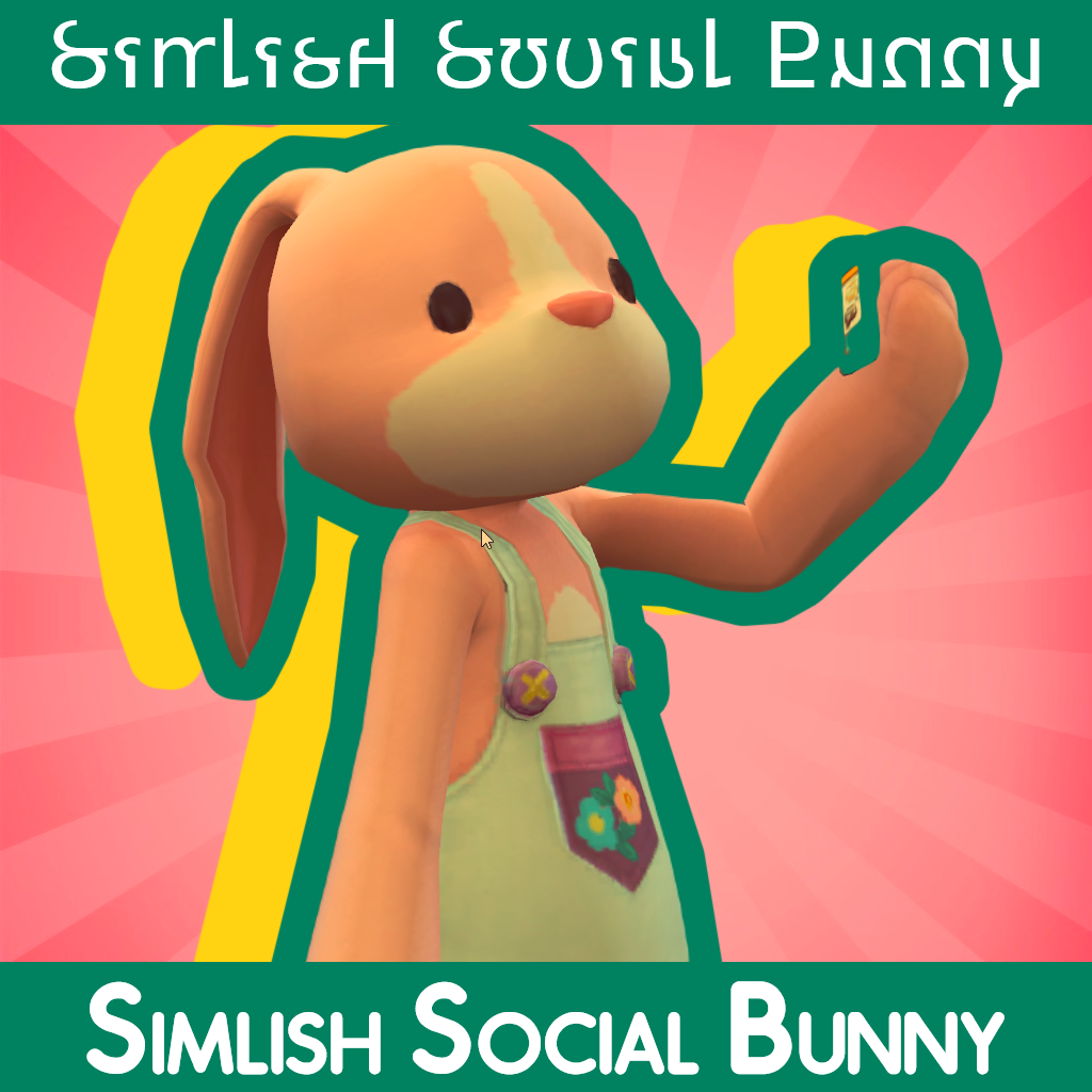 Simlish Social Bunny The Sims Mods CurseForge