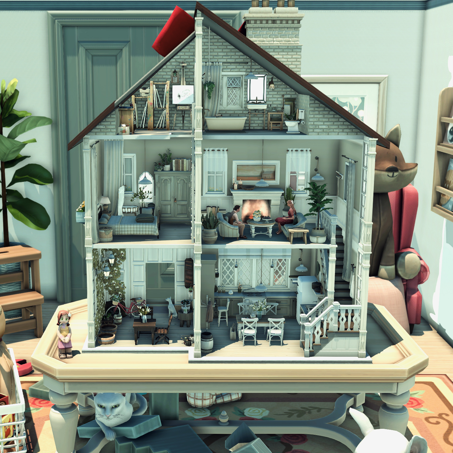 Dollhouse The Sims 4 Rooms Lots Curseforge