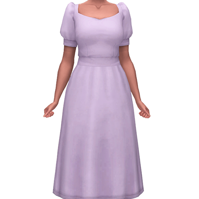 Picnic Date Dress - The Sims 4 Create a Sim - CurseForge
