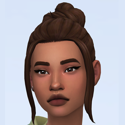 Noelle Hairstyle - The Sims 4 Create a Sim - CurseForge