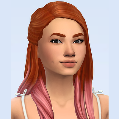 Plum Hair - Create a Sim - The Sims 4 - CurseForge