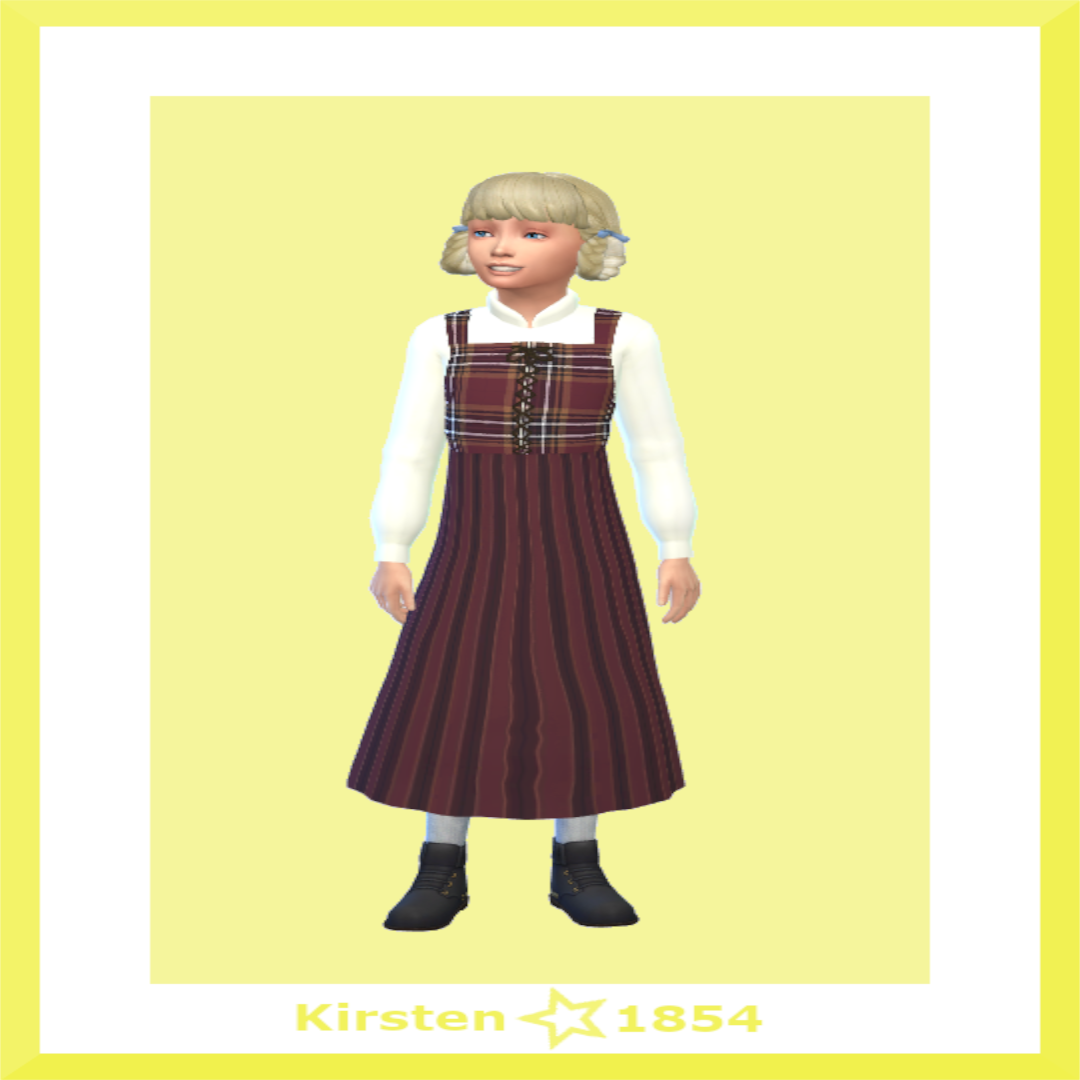 Kirsten's Dirndl - The Sims 4 Create a Sim - CurseForge