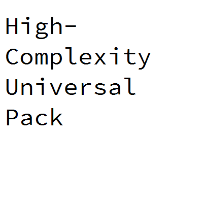 High-Complexity Universal Pack(HCUP)