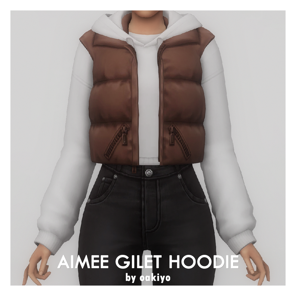 oakiyo - Aimee Gilet Hoodie project avatar