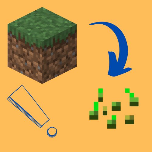 Grass To Seeds - Mods - Minecraft