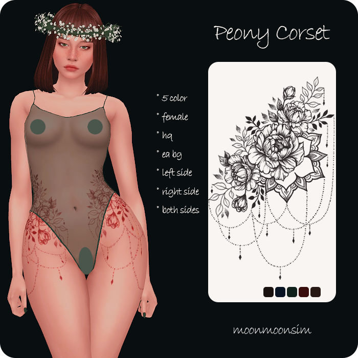 Peony Corset Tattoo project avatar