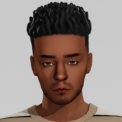 Solomon Hair - The Sims 4 Create a Sim - CurseForge