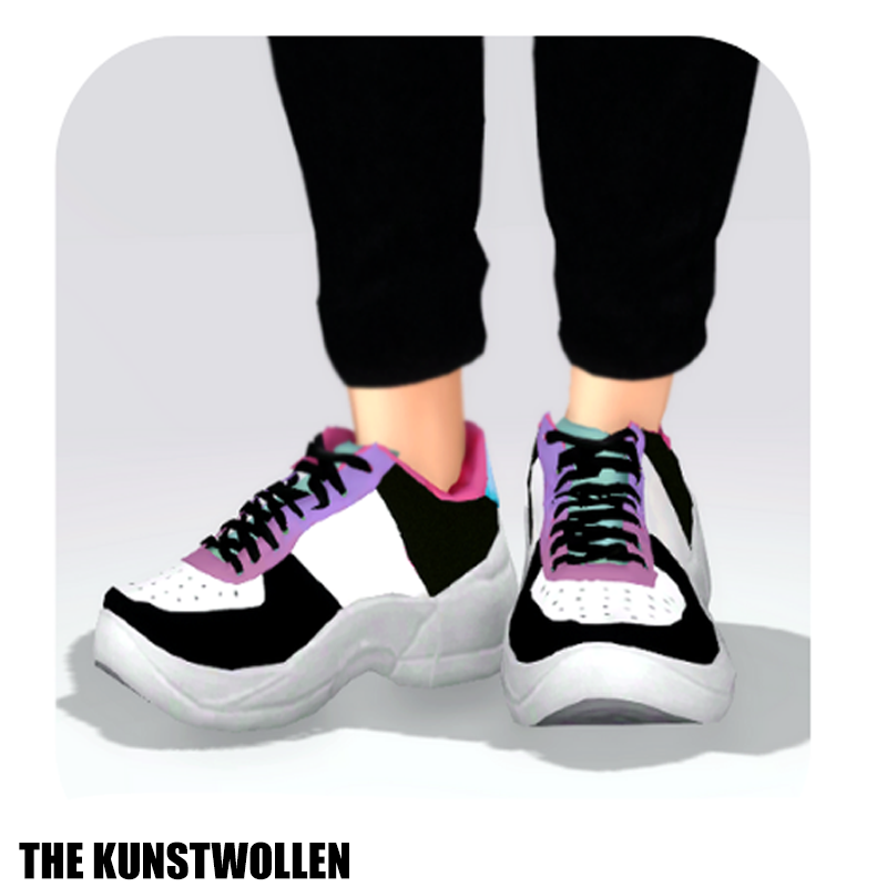 Multicolor sneakers - The Sims 4 Create a Sim - CurseForge