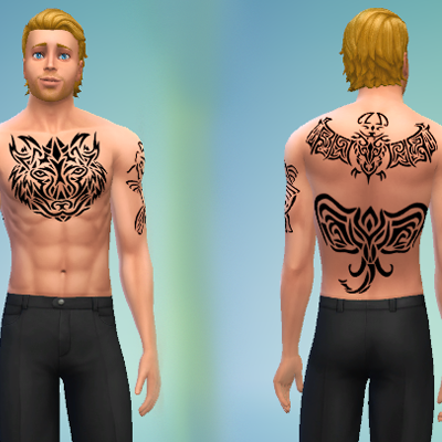 Download Tribal Tattoos Create A Sim The Sims 4 CurseForge   638102859692158059 