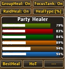 click to heal addons