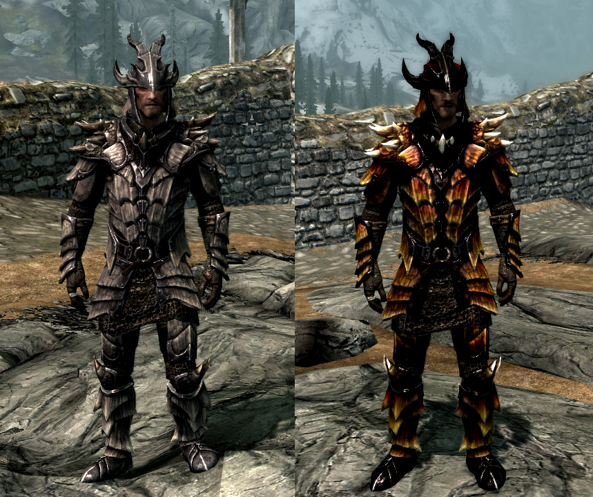Dragonscale Armor Recolor - 4 Sets Complete project avatar
