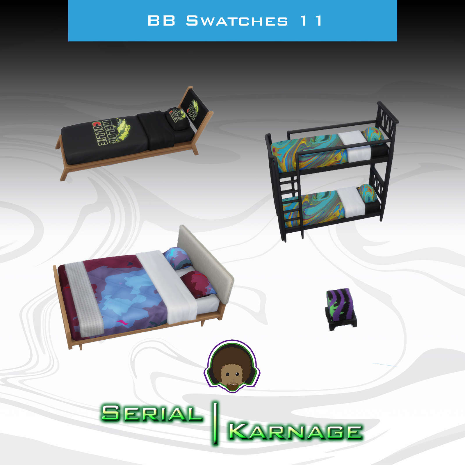 Serial Karnage BB Swatches 11 logo