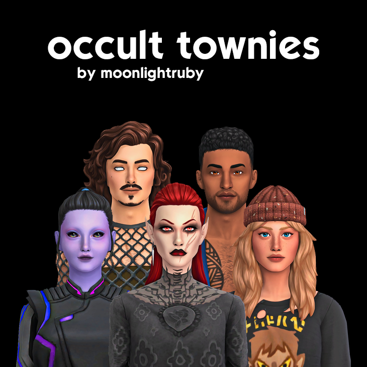 occult townies project avatar