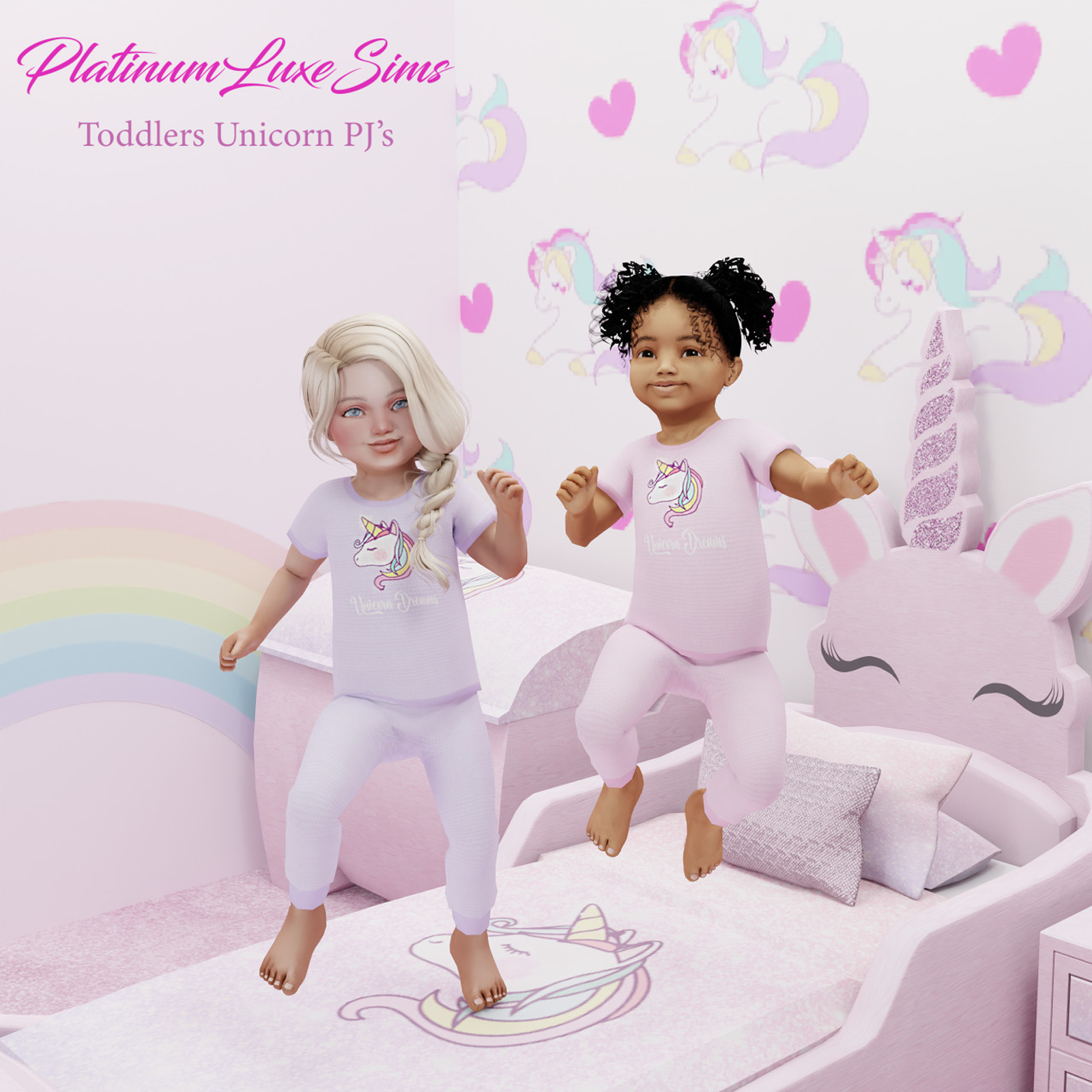 Unicorn pj online set