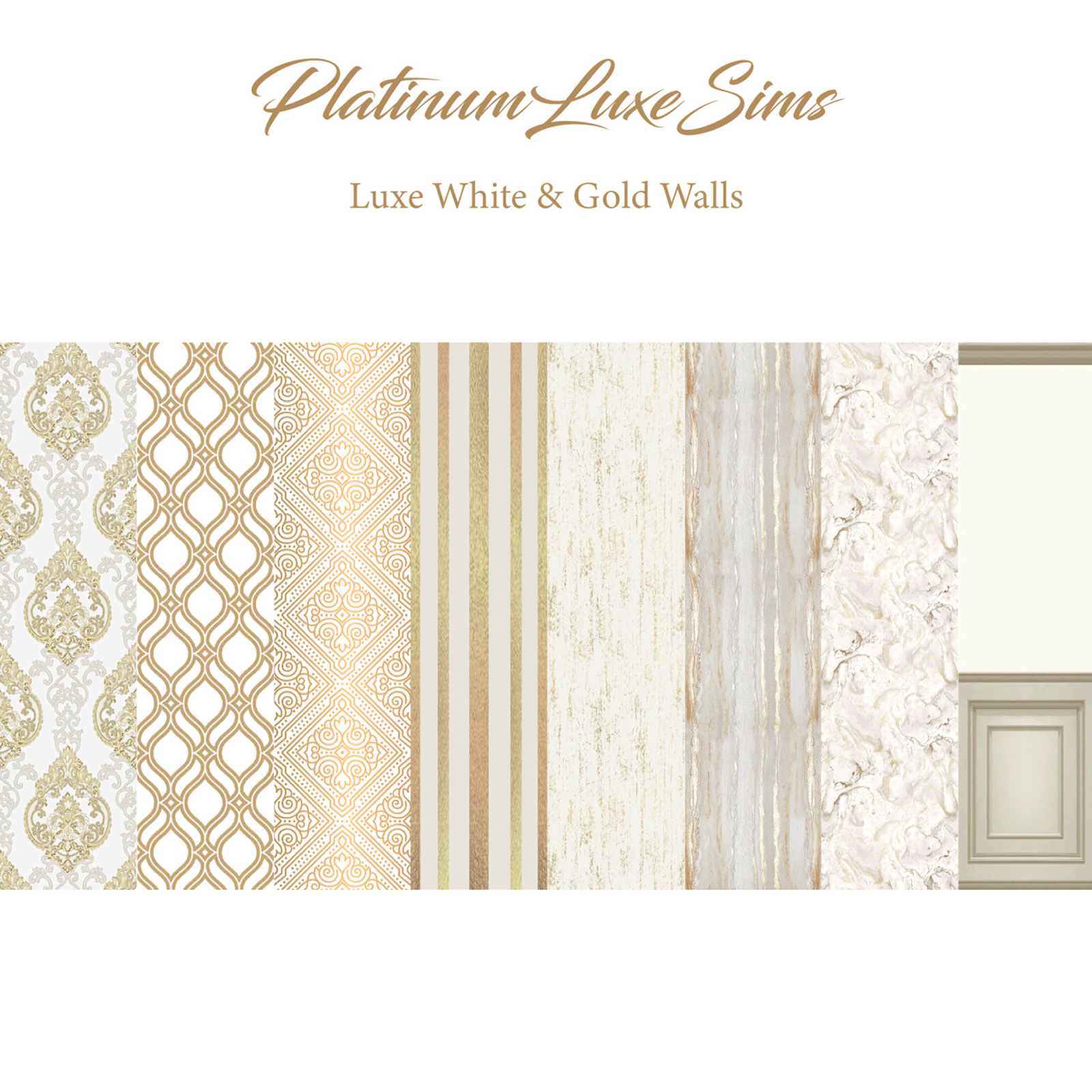 Luxe White & Gold Walls project avatar