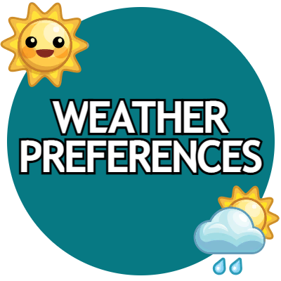 Weather Preferences (Likes/Dislikes) project avatar