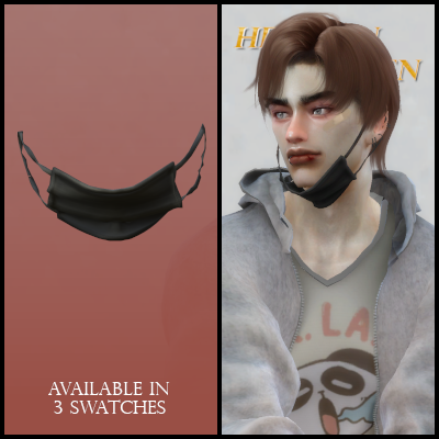 Facemask on Chin (Necklace) - The Sims 4 Create a Sim - CurseForge