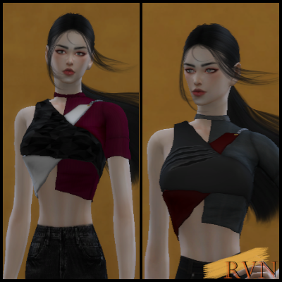 Aesthetic Crop Tops - The Sims 4 Create a Sim - CurseForge