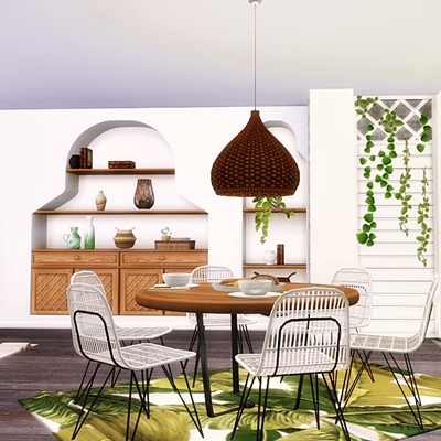 Download Flora Dinning Room - The Sims 4 Mods - CurseForge