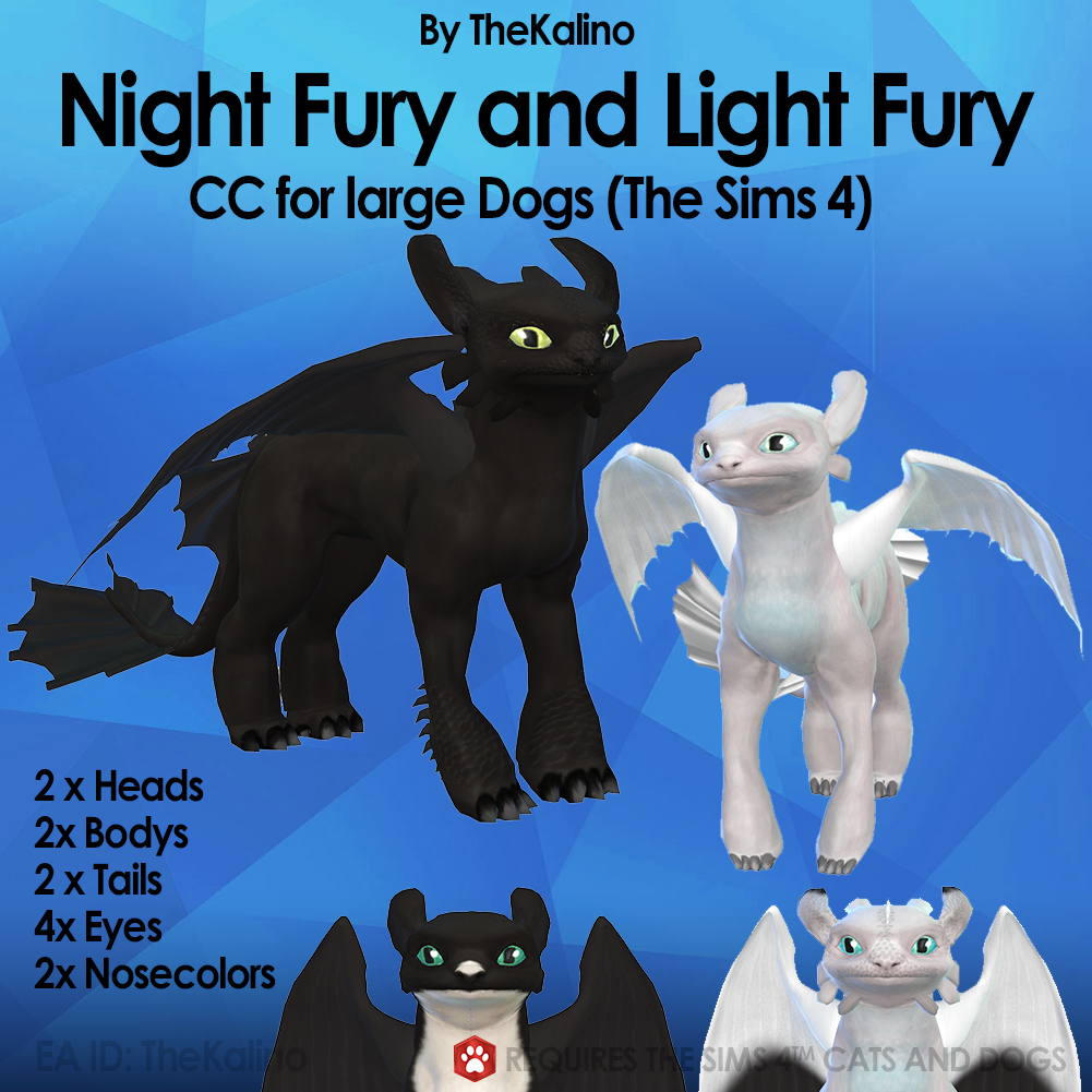 Night Fury and Light Fury (Large Dogs) project avatar