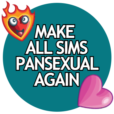 Make All Sims Pansexual Again (Ultimate Version) logo