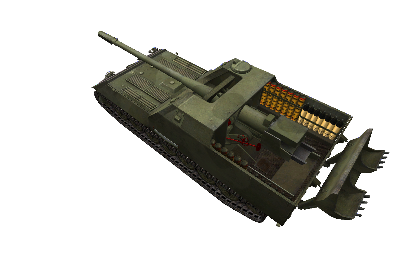 Объект 261 чертеж
