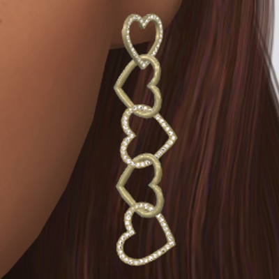 Download Love Dive Earrings - Version 2 - The Sims 4 Mods - CurseForge