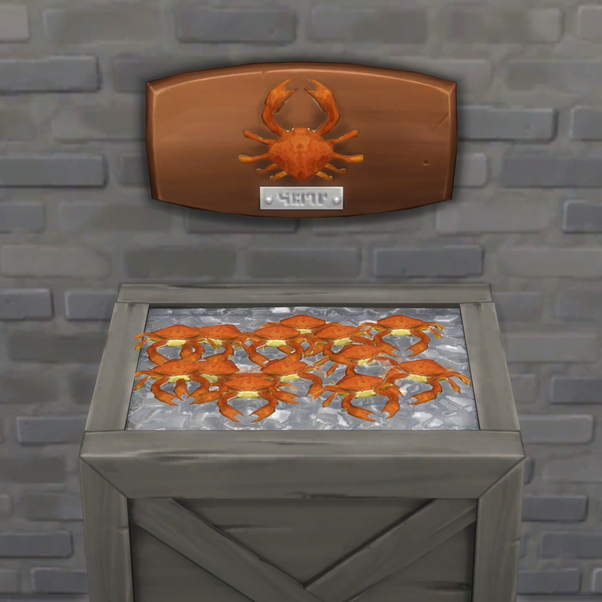 Crab Fish Ingredient logo