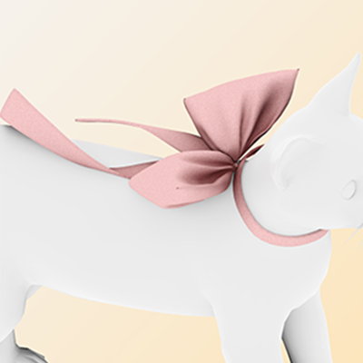 Cat bow collar project avatar